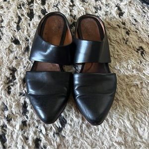 Zou Xou Black Mules Size 40